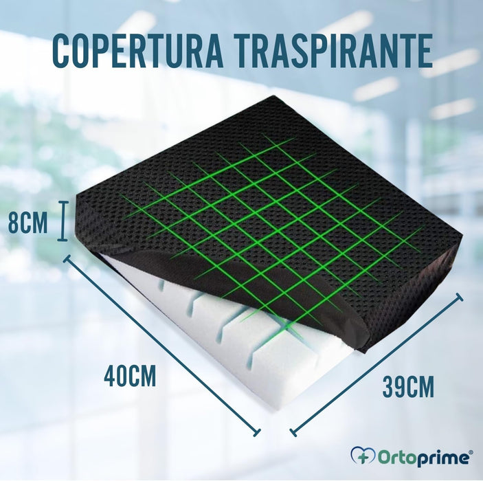 Cuscino Antidecubito Scanalato Anatomico 3D Comfort
