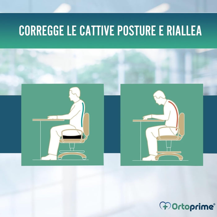 Cuscino Antidecubito Scanalato Anatomico 3D Comfort