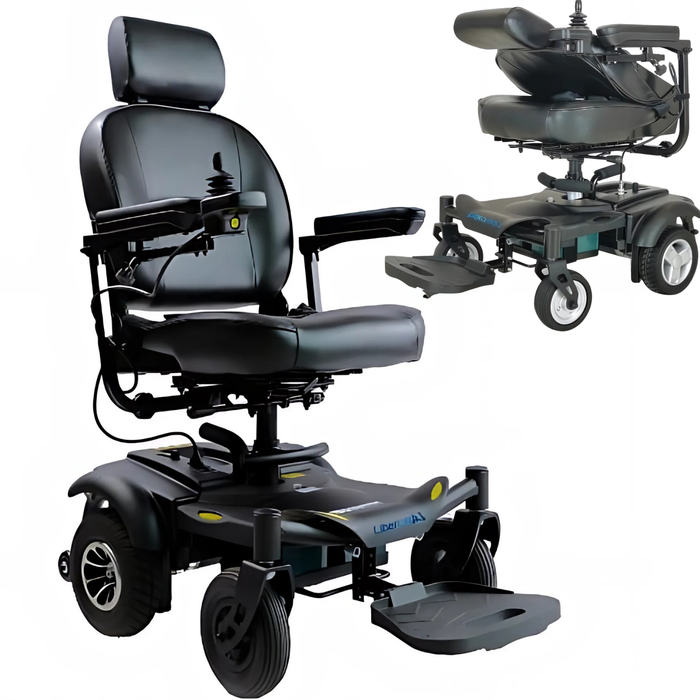 Sedia a Rotelle Elettrica Smontabile con Joystick Digitale