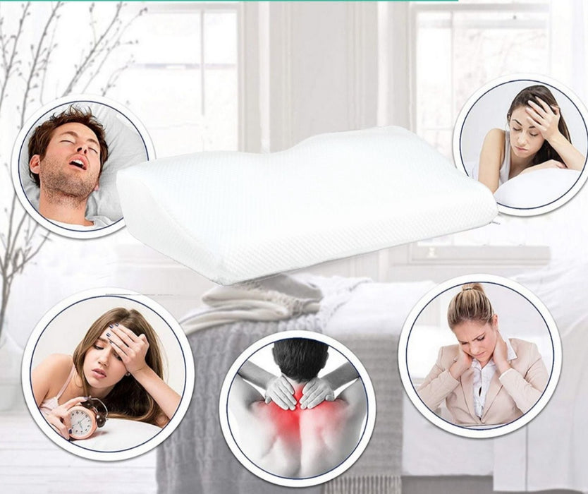 Cuscino Cervicale Ergonomico in Memory Foam | Riposo Ristoratore