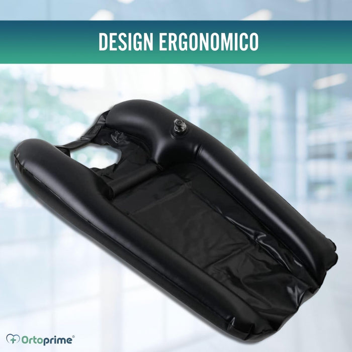 Lavabo Portatile Ergonomico Gonfiabile | Comodo e Sicuro