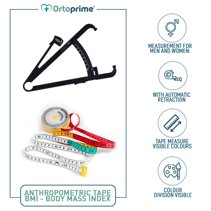 Pack Esercitati ORA | Nastro Metrico Corporeo + Plicometro