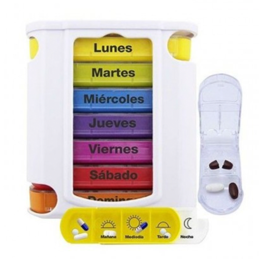 Relaxdays Set da 3 Portapillole, 6 Scoparti, Taglia Pillole, Tascabile Relaxdays Set da 3 Portapillole, 6 Scoparti, Taglia Pillole, Tascabile