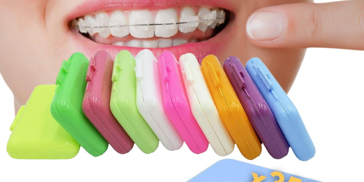 Gum Ortho Cera Ortodontica 5 Pezzi - Cera Protettiva per Apparecchi