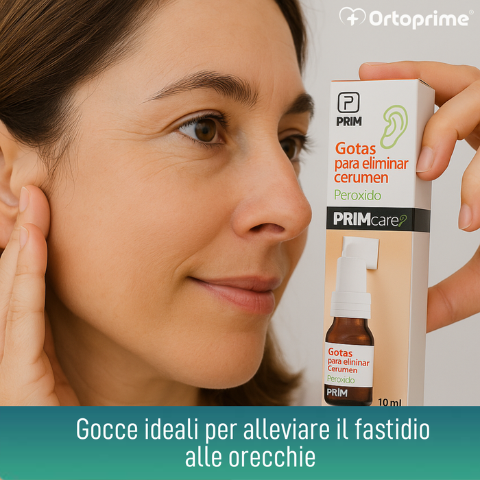 Gocce per Rimuovere il Cerume dalle Orecchie | Perossido 10ml