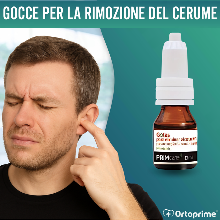 Gocce per Rimuovere il Cerume dalle Orecchie | Perossido 10ml