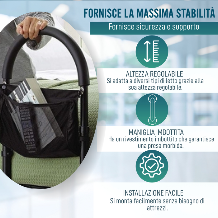 Maniglia per Letto Imbottita