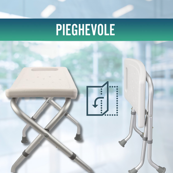WENKO Pedana Pieghevole Secura, Sgabello Pieghevole Per Adulti E Bambini, Capacità Di Carico Fino A 350 Kg Superficie Di Appoggio Extra Larga Antiscivolo Plastica 35x22x27 Cm Nero Bianco 19338813 WENKO Pedana Pieghevole Secura, Sgabello Pieghevole Per Adulti E Bambini, Capacità Di Carico Fino A 350 Kg Superficie Di Appoggio Extra Larga Antiscivolo Plastica 35x22x27 Cm Nero Bianco 19338813