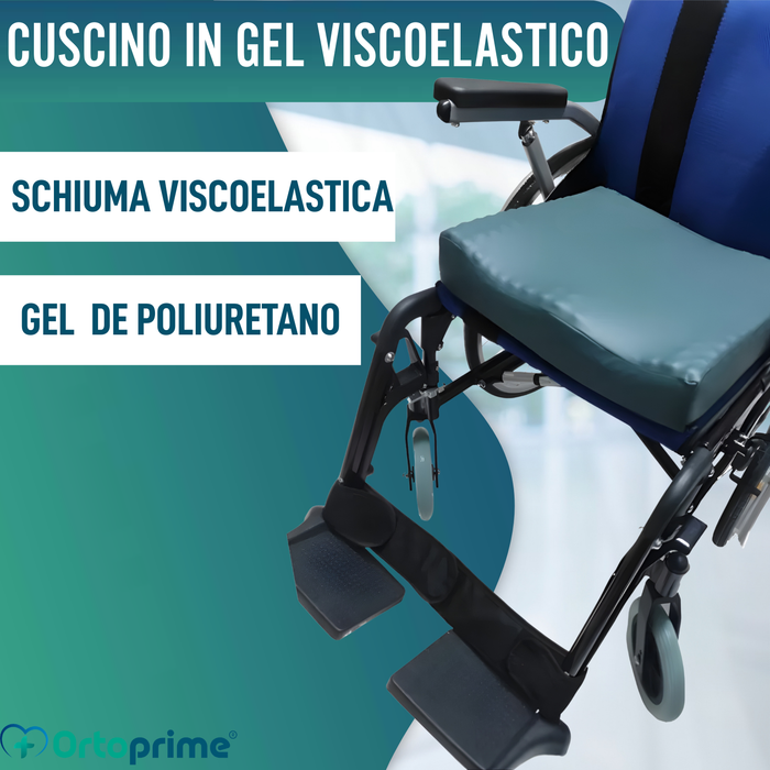 Cuscino Antidecubito Visco Gel Zona Ischiatica 85 kg/m3