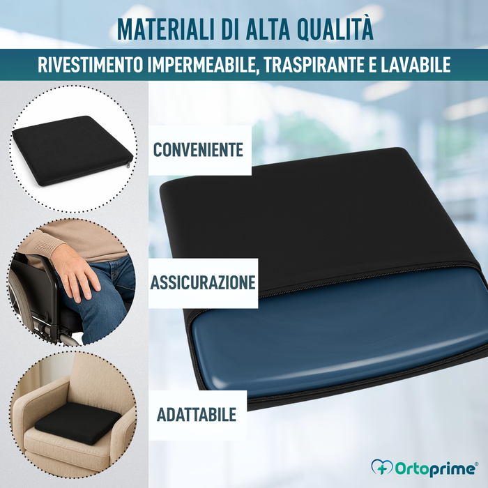 Cuscino Antidecubito Fluttuazione Liquida | Cuscino Impermeabile