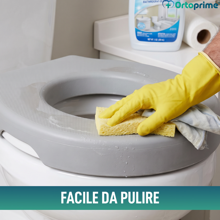 Sedile WC morbido 3 cm Grigio