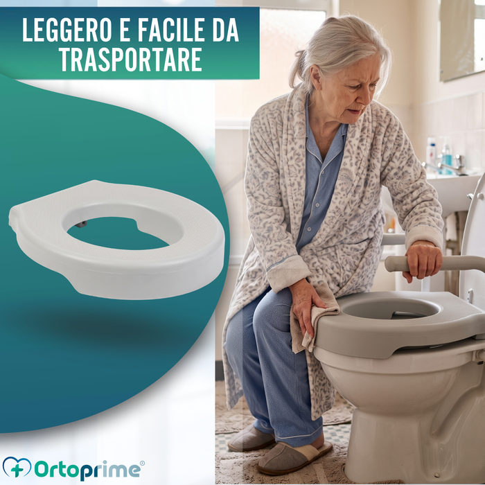 Sedile WC morbido 3 cm Grigio