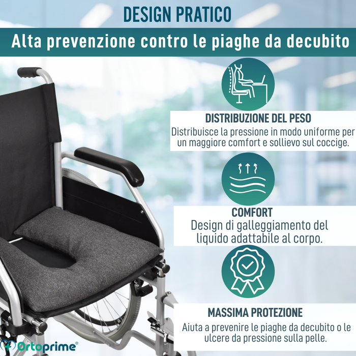 Cuscino Antidecubito Fluttuazione Liquida | Cuscino Impermeabile