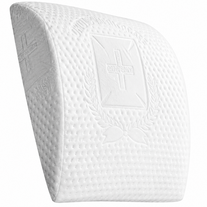 Cuscino Lombare in Memory Foam | Bianco