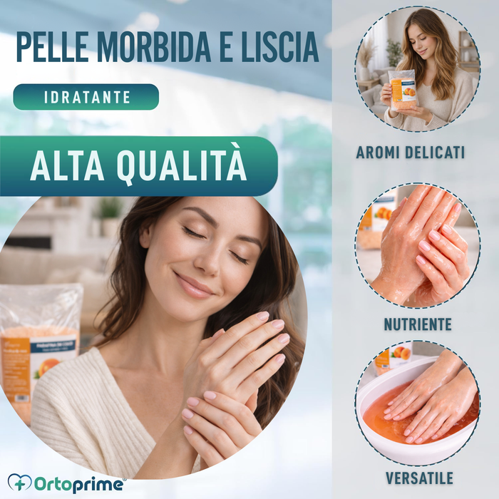 Paraffina Riabilitativa per Mani e Piedi 1000ml | Pesca