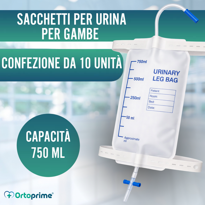 Sacca Urina da Gamba | Collettore Urinario Monouso