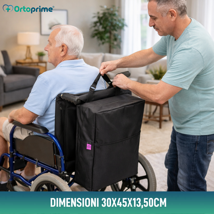 Zaino Posteriore per Sedia a Rotelle | 8 Scomparti