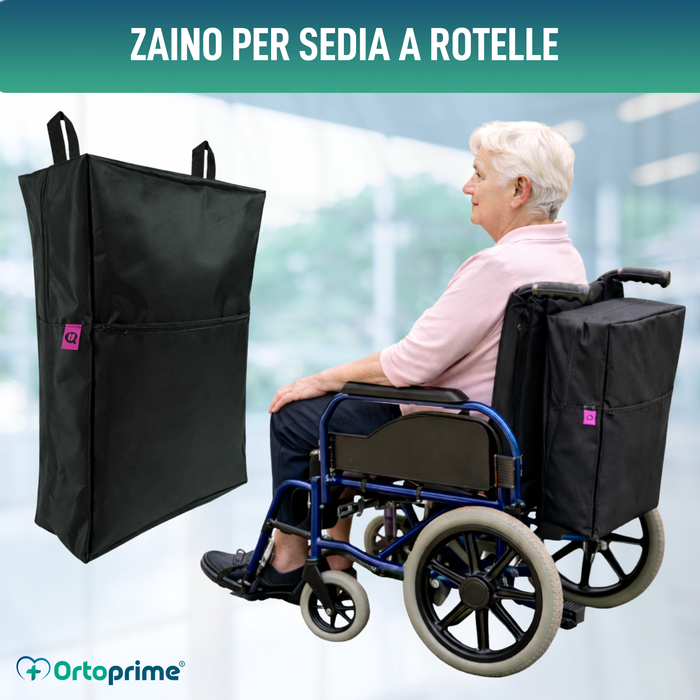 Zaino Posteriore per Sedia a Rotelle | 8 Scomparti