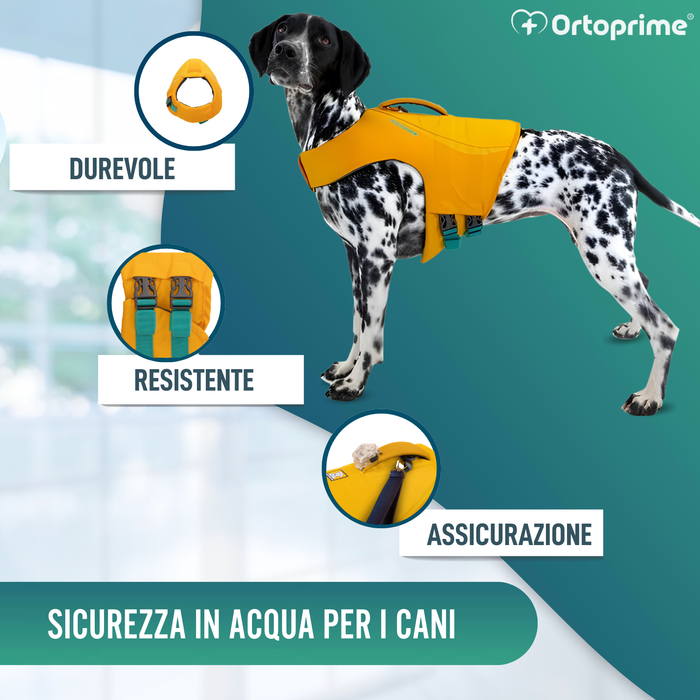 Giubbotto Salvagente per Cani Multiuso | Sicurezza Acquatica