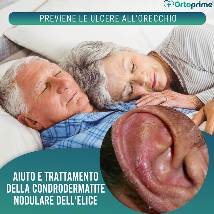Cuscino Antidecubito per Orecchio con Foro Regolabile