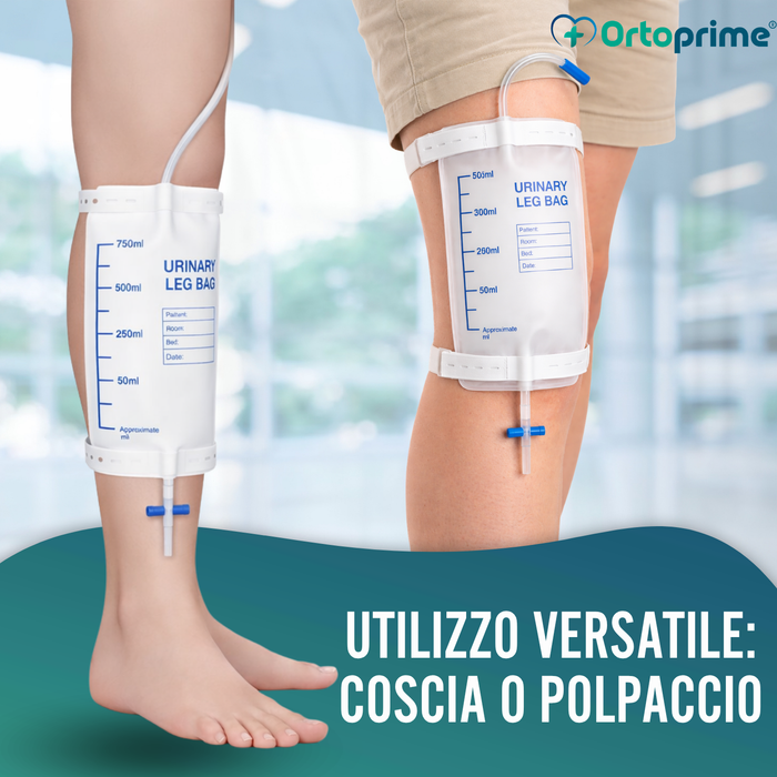 Sacca Urina da Gamba | Collettore Urinario Monouso