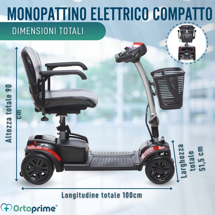 Scooter Elétrico com Bateria de Lítio 20Ah | 8 Cores