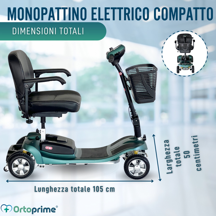 Scooter Elettrico Smontabile | Batteria al Litio 40Ah