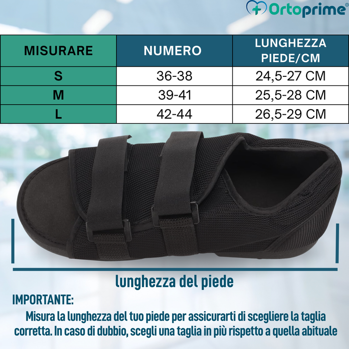 Scarpe Post-Operatorie Suola Piana | Calzature Bilaterali