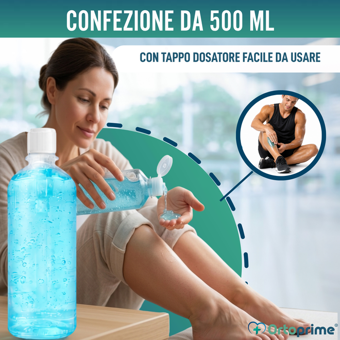 Gel Freddo Intenso Gambe Stanche | Effetto Freschezza
