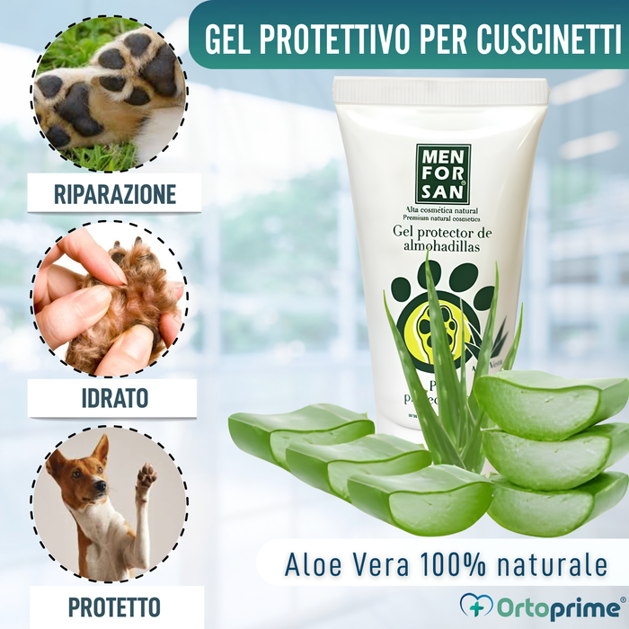 Gel Protettivo per Cuscinetti Cane | Aloe Vera 50 ml