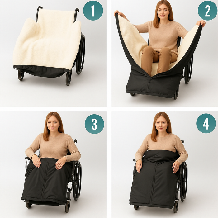 Copertura Termica per Sedia a Ruote | Coperta Impermeabile