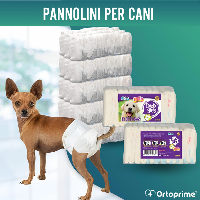 Pannolini per Cani Femmine e Cuccioli | Alta Assorbenza