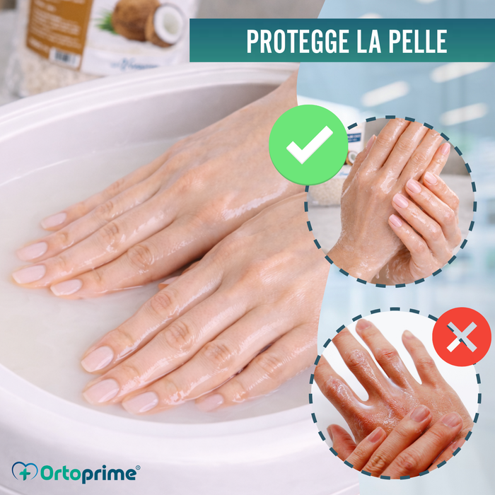 Pacchetto Paraffina Antiossidante per Mani e Piedi 3000 ml | Cocco