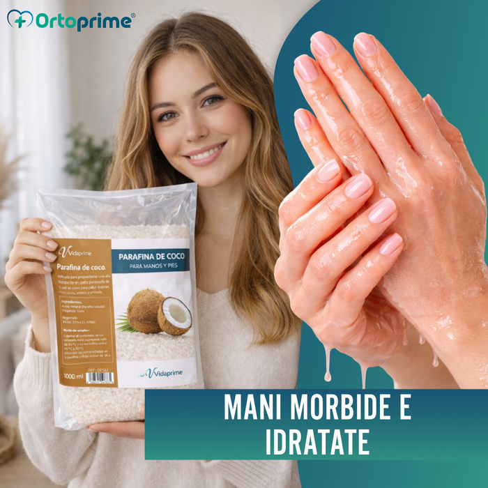Cera Antiossidante per la Riabilitazione di Mani e Piedi | Cocco