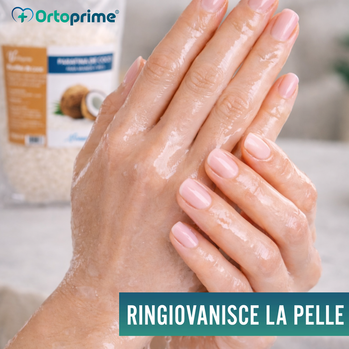 Pacchetto Paraffina Antiossidante per Mani e Piedi 3000 ml | Cocco