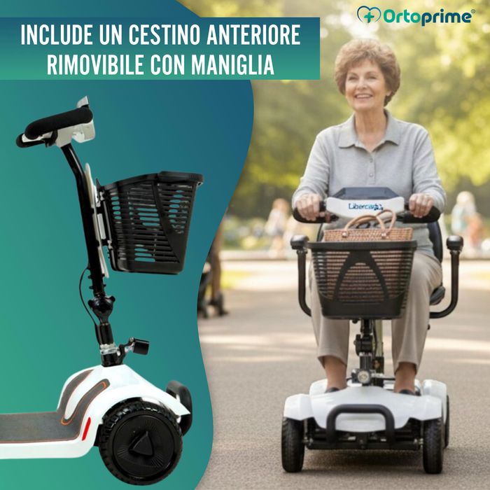 Scooter Elettrico Intelligente con NFC | 4 Ruote