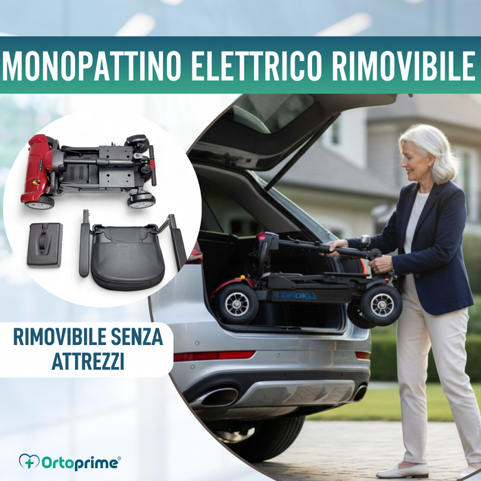 Scooter Elettrico Leggero e Pieghevole | Struttura in Alluminio