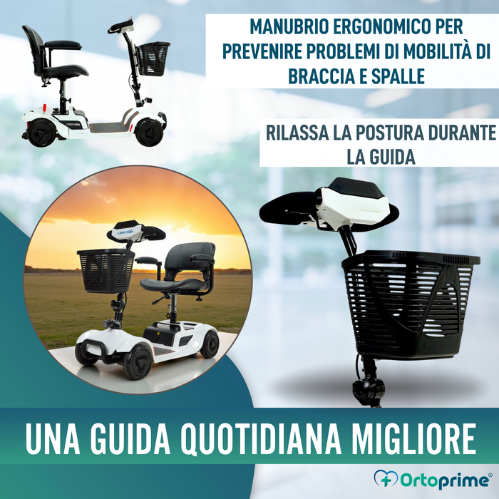 Scooter Elettrico Intelligente con NFC | 4 Ruote