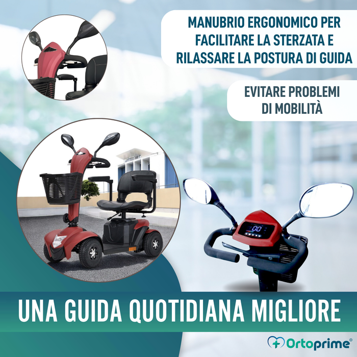 Scooter Elettrico di Ultima Generazione | Ruote Grandi 24cm