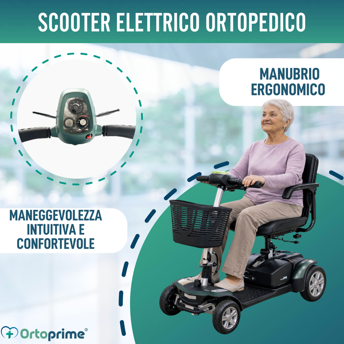 Scooter Elettrico Smontabile | Batteria al Litio 40Ah