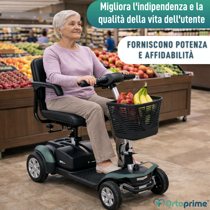 Scooter Elettrico Smontabile | Batteria al Litio 40Ah
