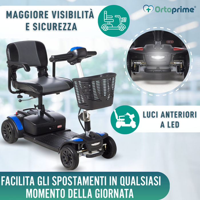 Scooter Elétrico com Bateria de Lítio 20Ah | 8 Cores