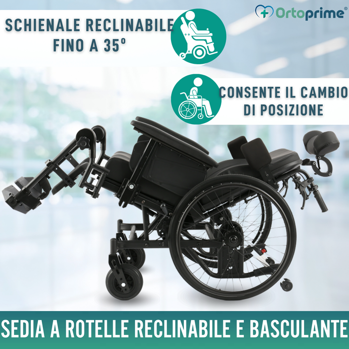Sedie a Rotelle Basculante di Posizionamento | Anti Ulcere