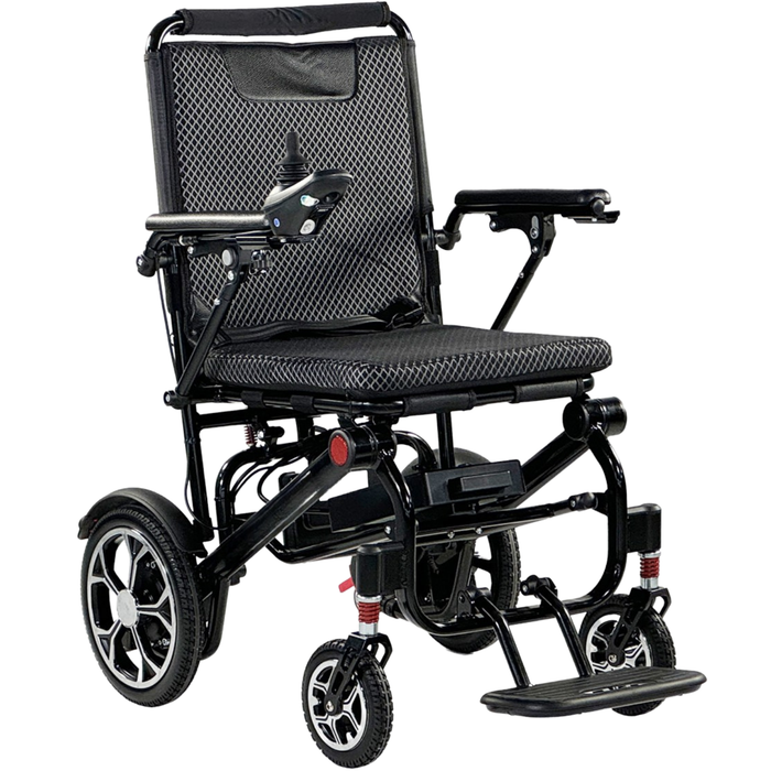 Sedia a Rotelle Elettrica Pieghevole Ultra Leggera | 10Ah