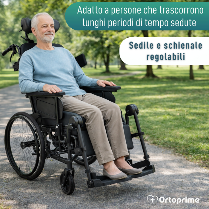 Sedie a Rotelle Basculante di Posizionamento | Anti Ulcere