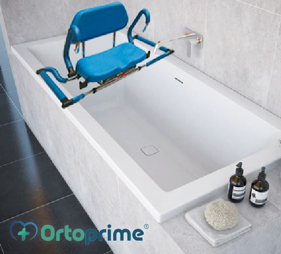 Sedia Girevole per Vasca Comfort e Sicurezza per il Bagno✓