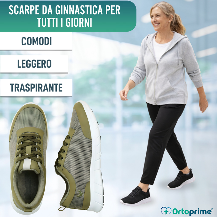 Scarpa Antiscivolo Comfort con Supporto Arco | Unisex