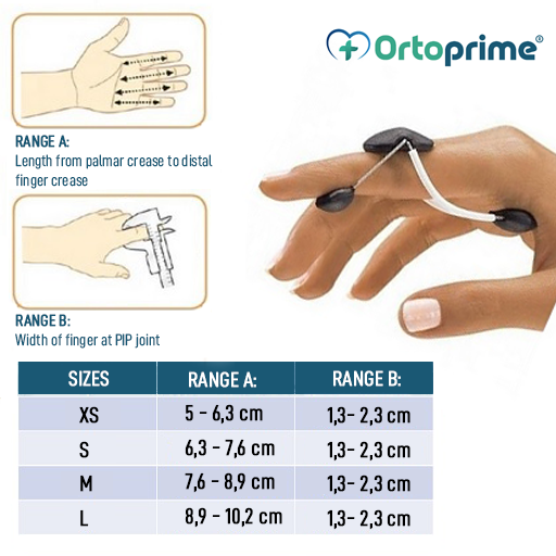 Fascia estensiva per dito BORT | Per Taglie