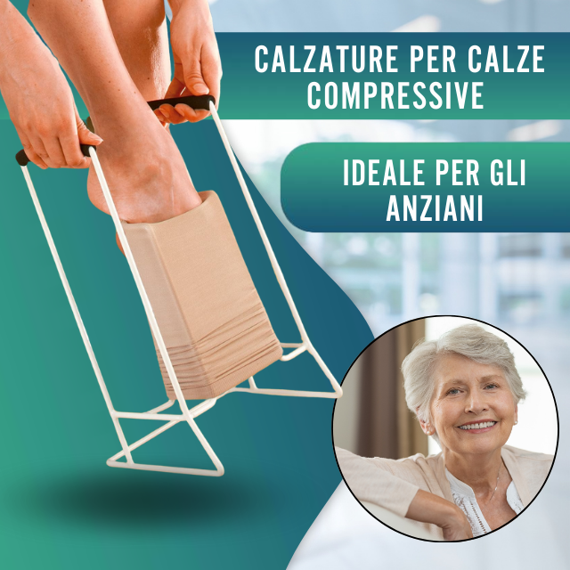 Calzatore per Calze e Meias di Compressione | Aiuti per Vestirsi