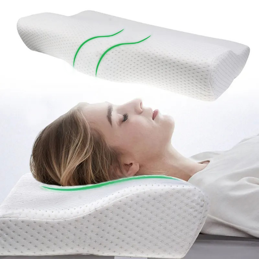 Cuscino cervicale in memory foam, cuscino per cervicale, per chi dorme sul fianco e per dorme addominale Cuscino cervicale in memory foam, cuscino per cervicale, per chi dorme sul fianco e per dorme addominale
